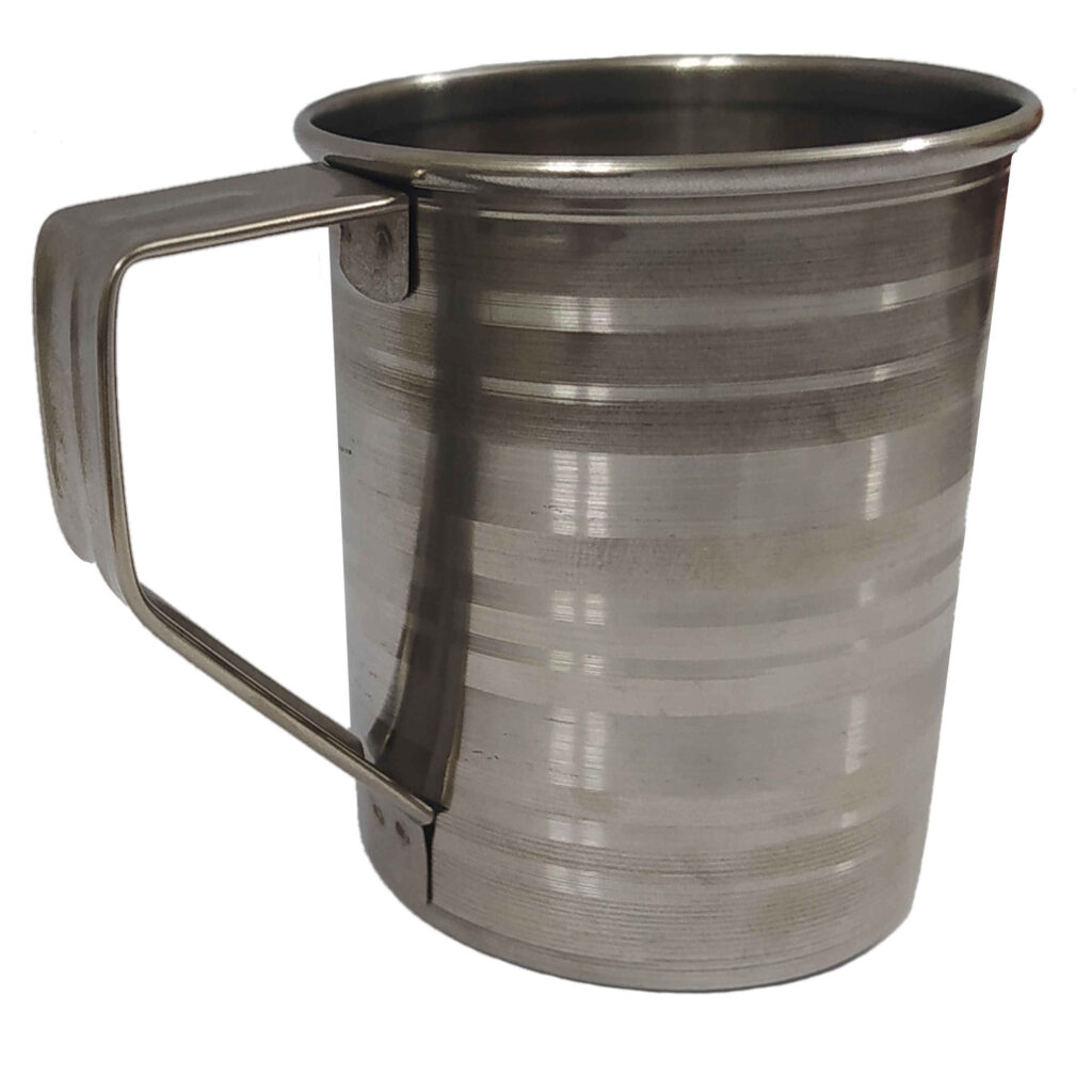 Tasse en Acier pour Camping – Légère et Incassable Design Simara