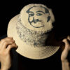 Chapeau seau au design artistique - Modèle Abshoran