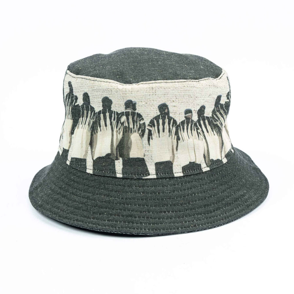 Chapeau seau au design artistique - Modèle Chogha