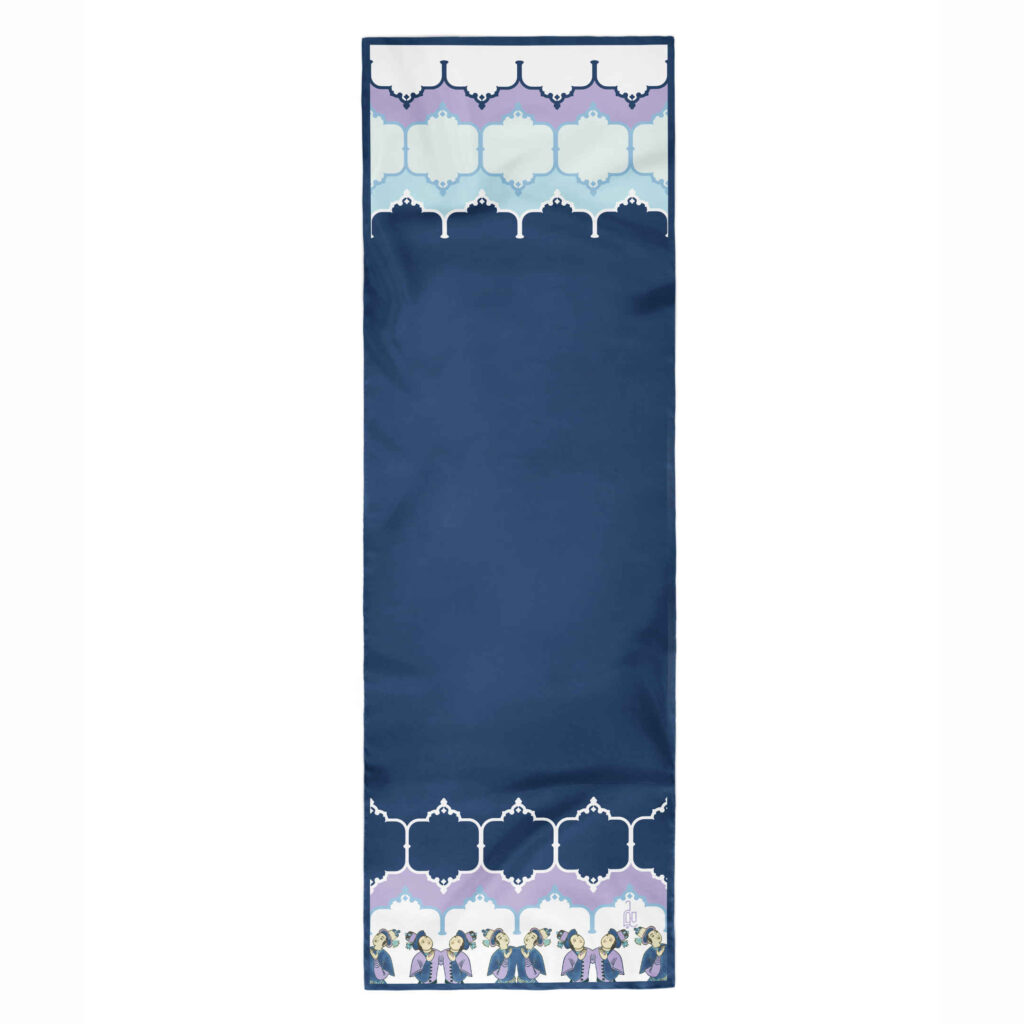 Châle Persan Imprimé pour Femme Modèle Anis