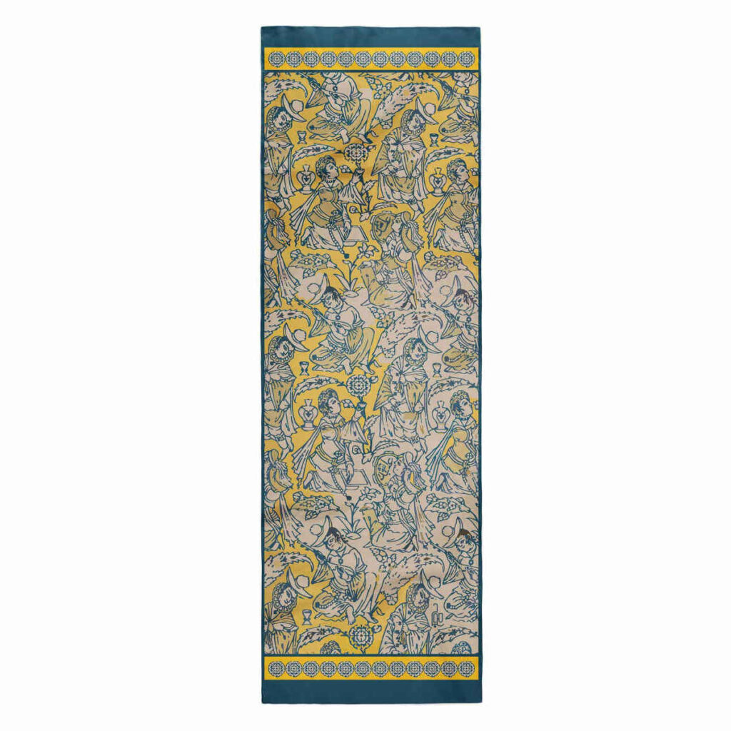 Châle Persan Imprimé pour Femme Modèle Navazandegan