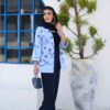 Manteau brodé persan & pantalon modèle Hanis