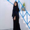 Manteau brodé persan & pantalon modèle Hanis