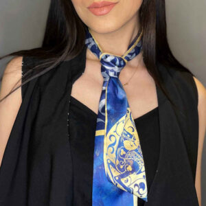 Foulard persan pour femme – Luxe et vibrant Jam-e Jam