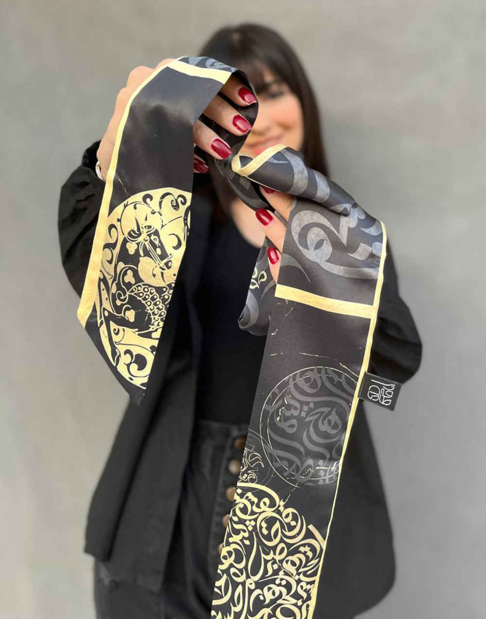 Foulard persan pour femme – Luxe et vibrant Jam-e Jam