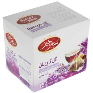 Mélange de tisane Saharkhiz : Safran & Ginseng – 5 paquets
