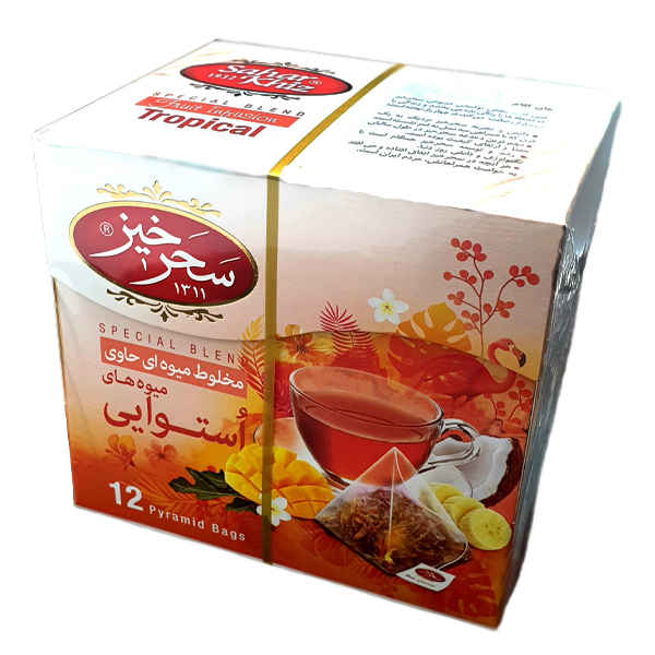 Mélange de tisane Saharkhiz : Orange amère & Thé aigre – 5 paquets