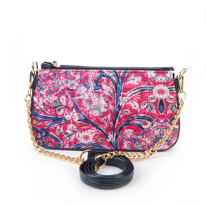 Sac à main en fausse cuir avec chaîne Hamta fait main