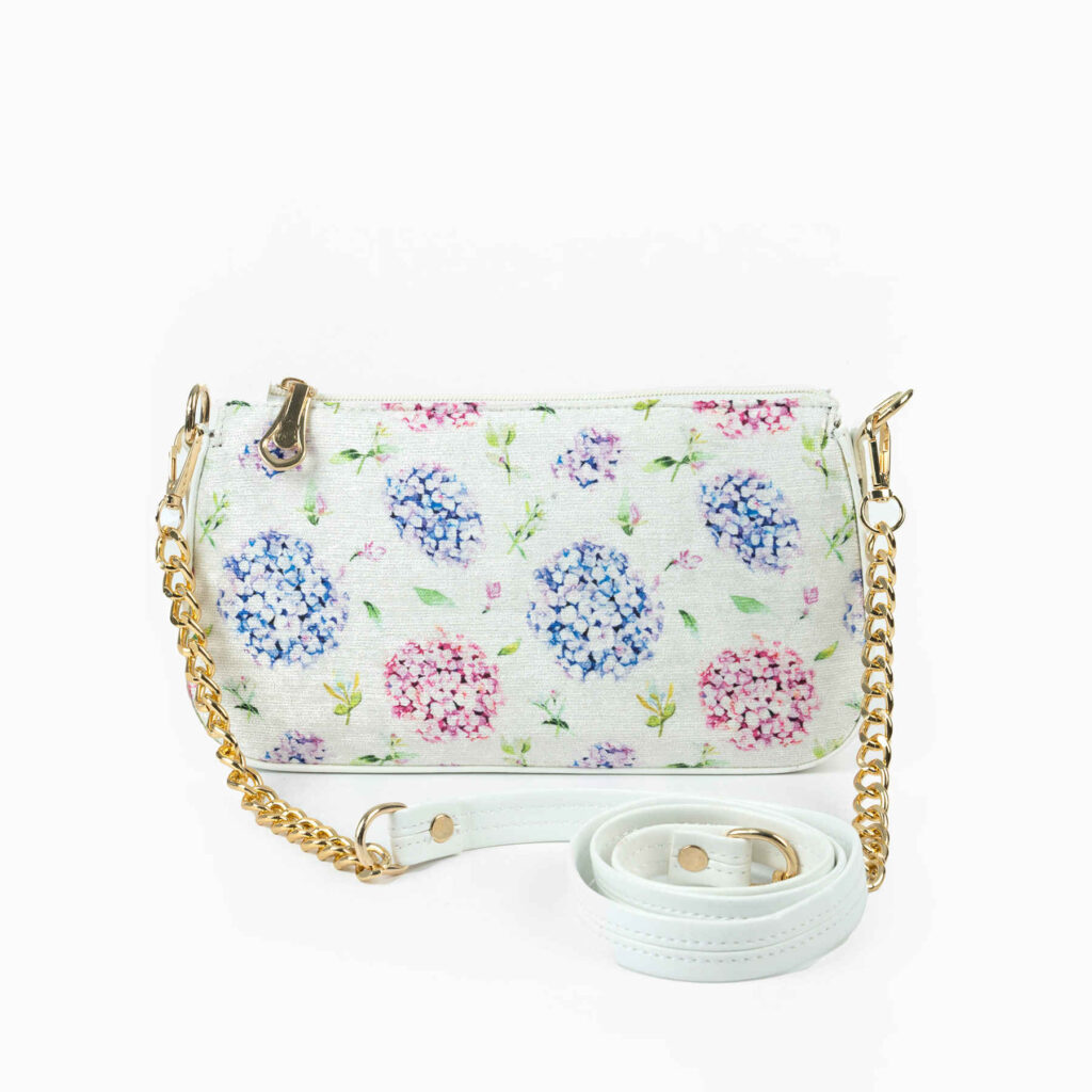 Sac à main en fausse cuir avec chaîne Navazesh fait main