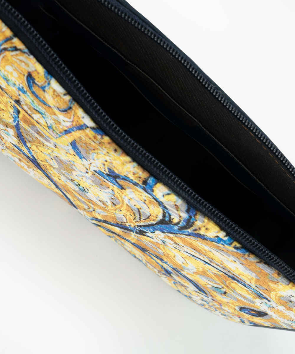 Sac à main en fausse cuir avec chaîne Yadegari fait main