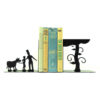 Serre-livres en métal design Safa – parfait pour expositions culturelles