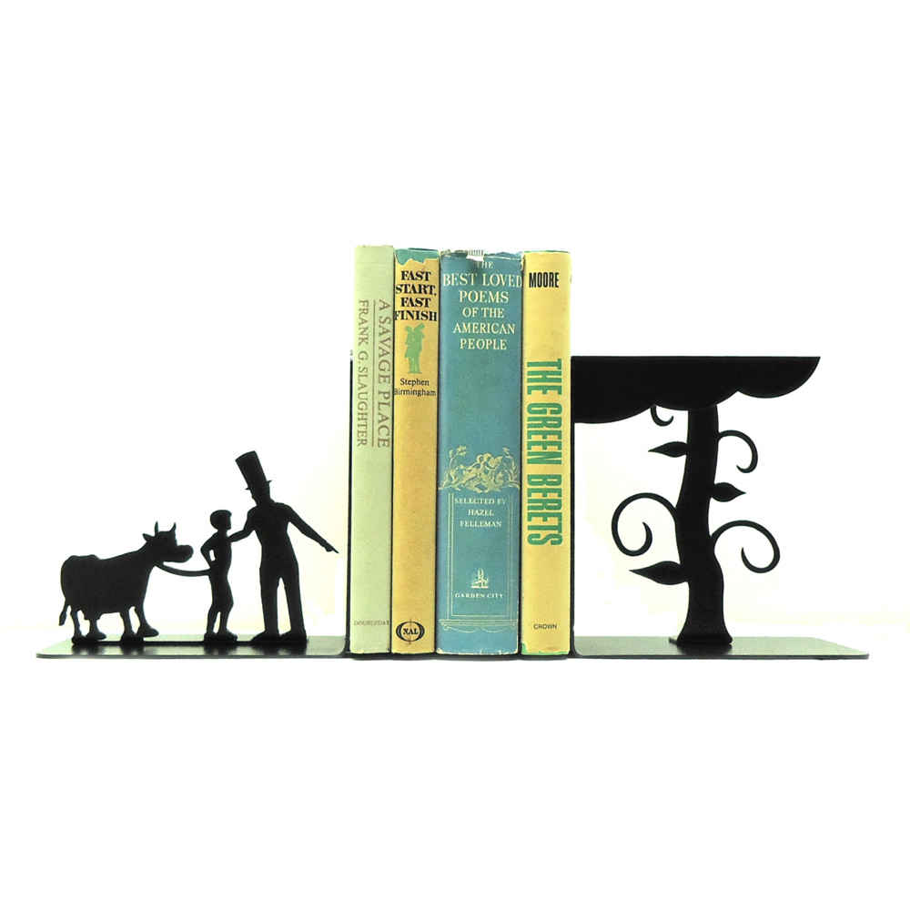 Serre-livres en métal design Safa – parfait pour expositions culturelles