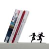 Serre-livres en métal design Nita – parfait pour présentation artistique