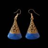 Boucles d'oreilles pendantes en métal, style traditionnel Farnoosh