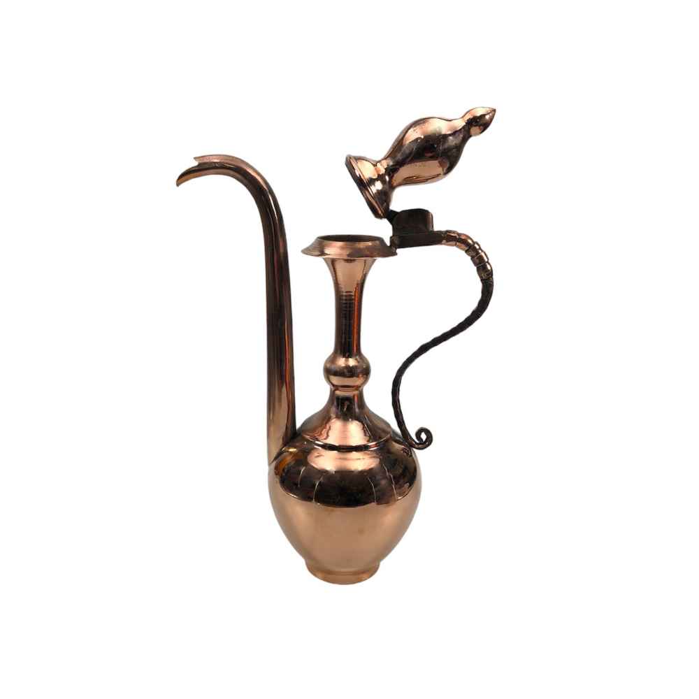 Flacon à eau de rose en cuivre persan – Modèle Salva