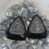 Boucles d'oreilles pendantes en métal, style traditionnel Shamim
