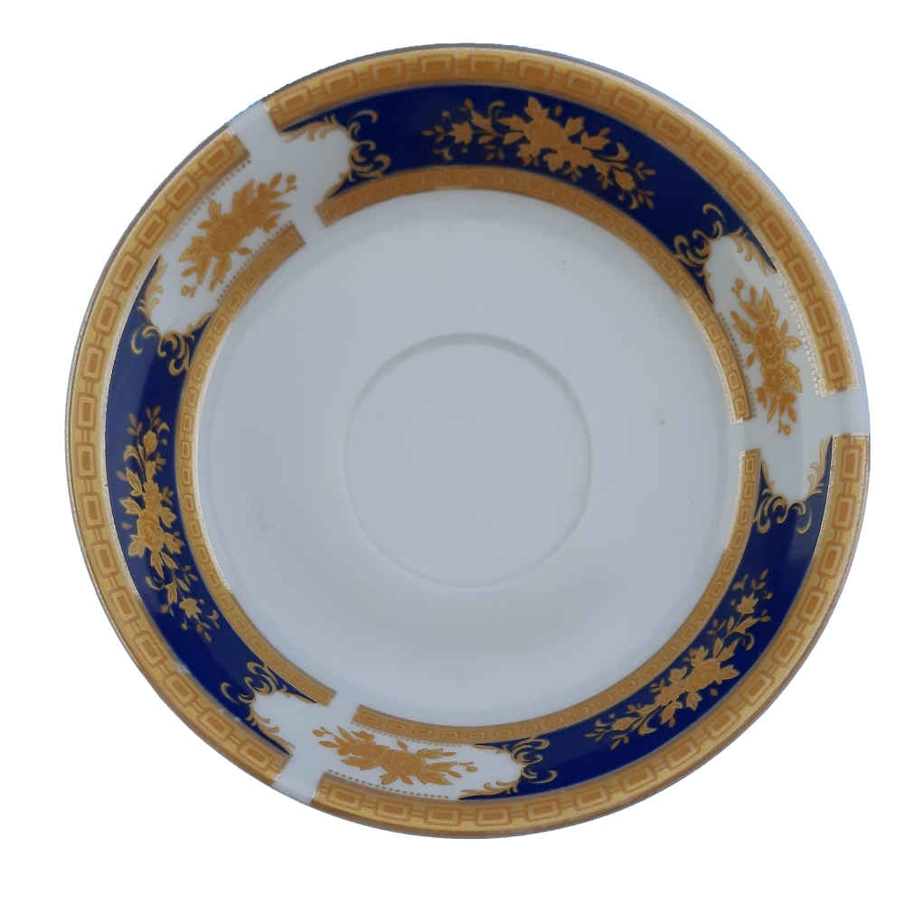 Assiette à thé persane - Porcelaine avec motif Fardin (Lot de 6)