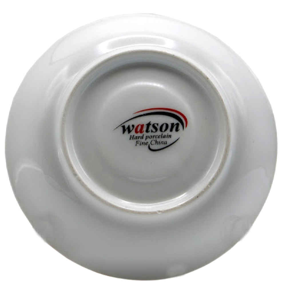 Assiette à thé persane – Porcelaine avec motif Floral Goldar (Lot de 6)