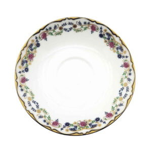 Assiette à thé persane – Porcelaine avec motif Golestan (Lot de 6)