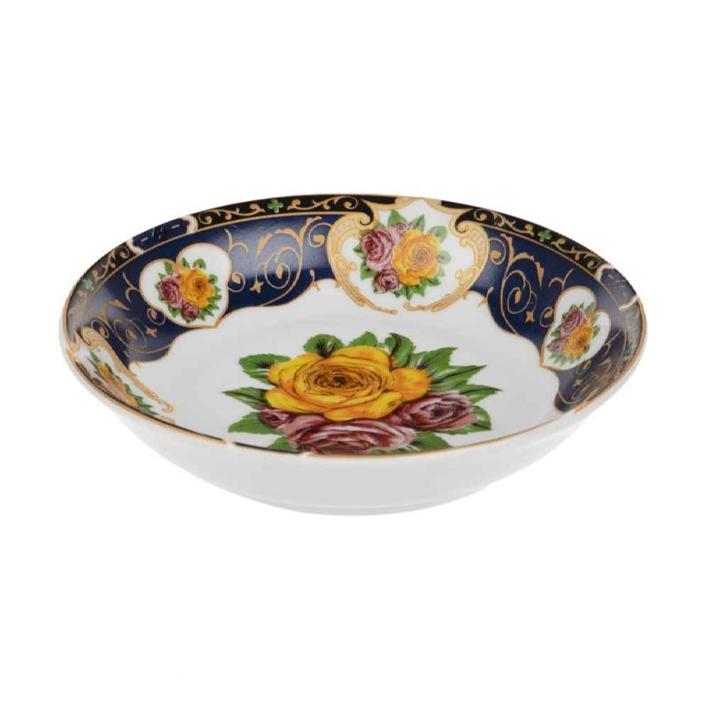 Assiette à thé persane – Porcelaine avec motif Katrin (Lot de 6)