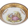 Assiette à thé persane - Porcelaine avec motif Victoria (Lot de 6)