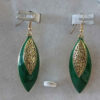 Boucles d'oreilles pendantes en métal, style traditionnel Naz