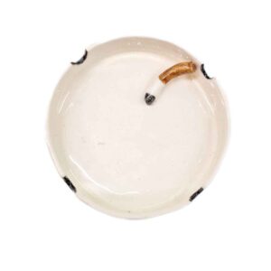 Cendrier en céramique fait main – Design artistique de cigarette