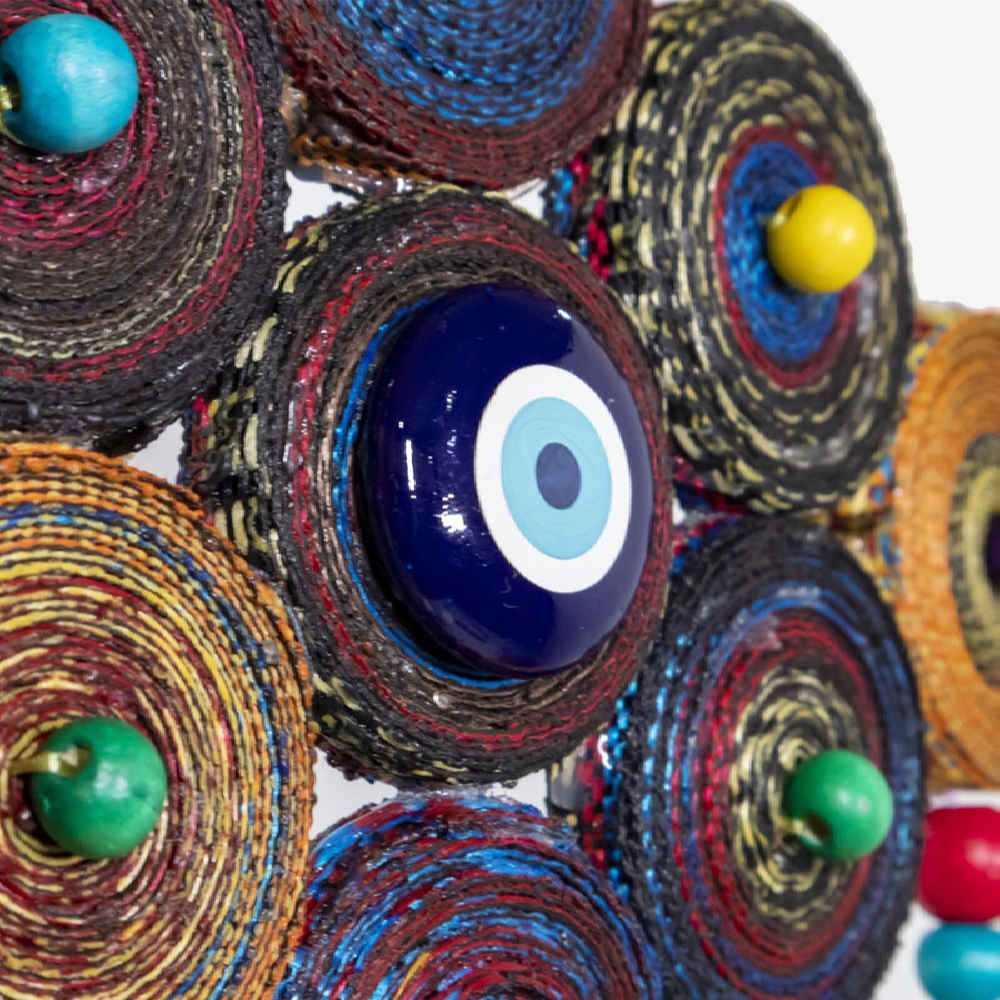 Décoration Murale Fait Main Amulette Œil Turc