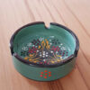 Cendrier en poterie perse – Design artisanal en pointillé Goldar