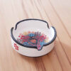 Cendrier en poterie perse – Design artisanal en pointillé Goldar
