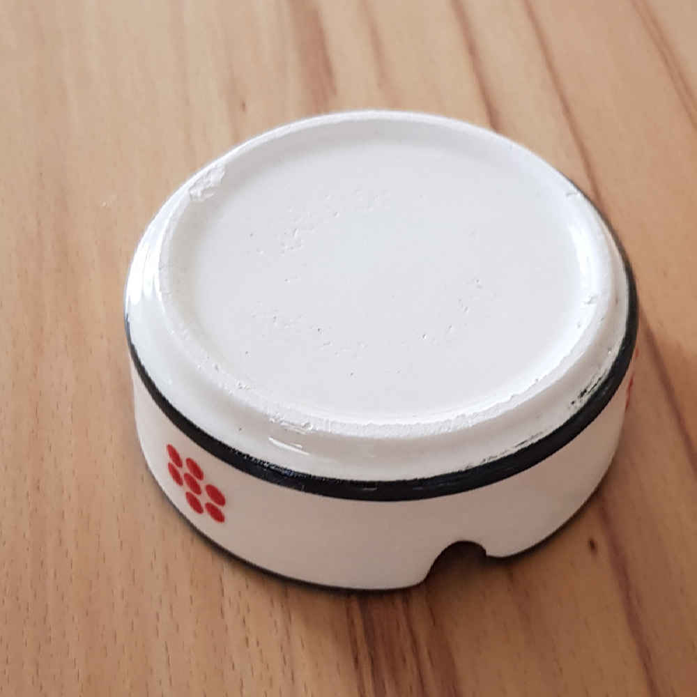 Cendrier en poterie perse – Design artisanal en pointillé Goldar