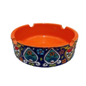 Cendrier en poterie persane – Design Minakari Panah