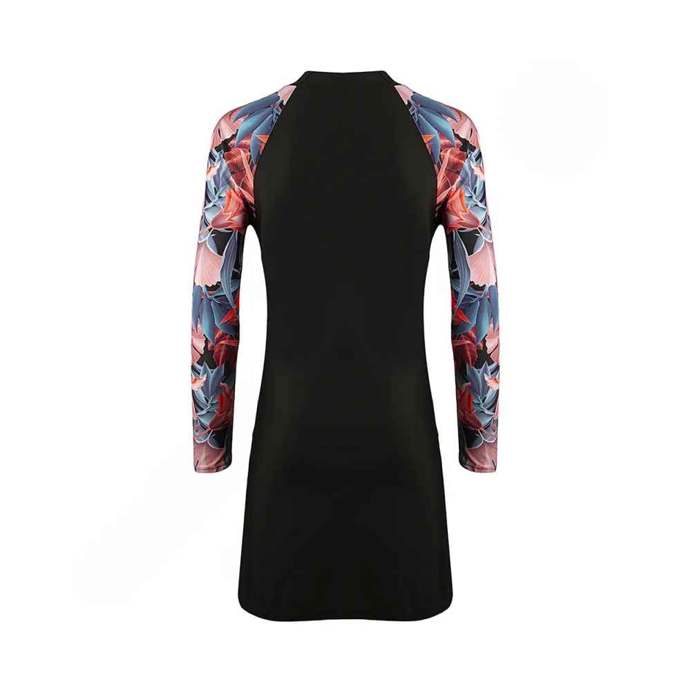 Maillot de Bain Modeste à Manches Longues Burkini pour Femmes