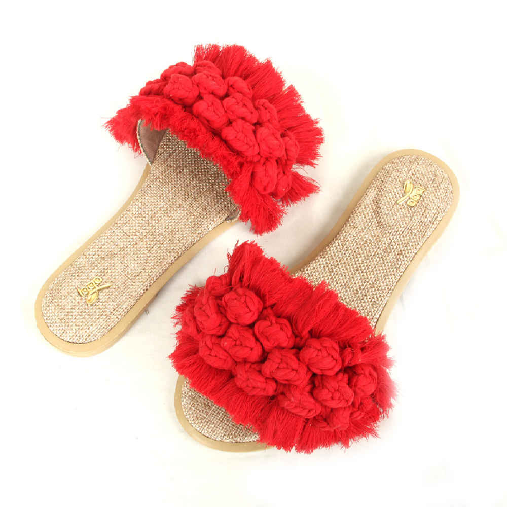 Sandales Boho Chic Macramé Modèle Niaz