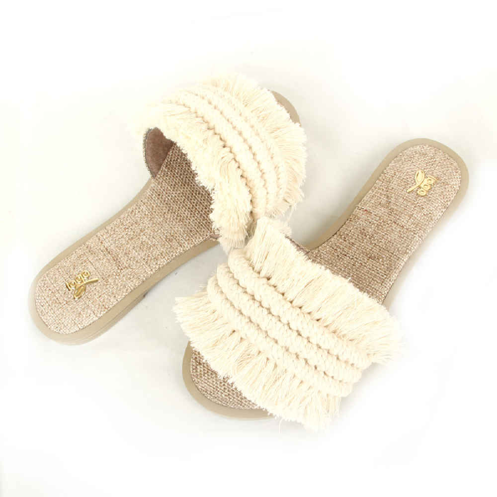 Sandales Boho Macramé Fait Main Modèle Shima