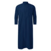 Dishdasha Thawb Bleu Marine de style Emirati pour Homme – Robe arabe traditionnelle