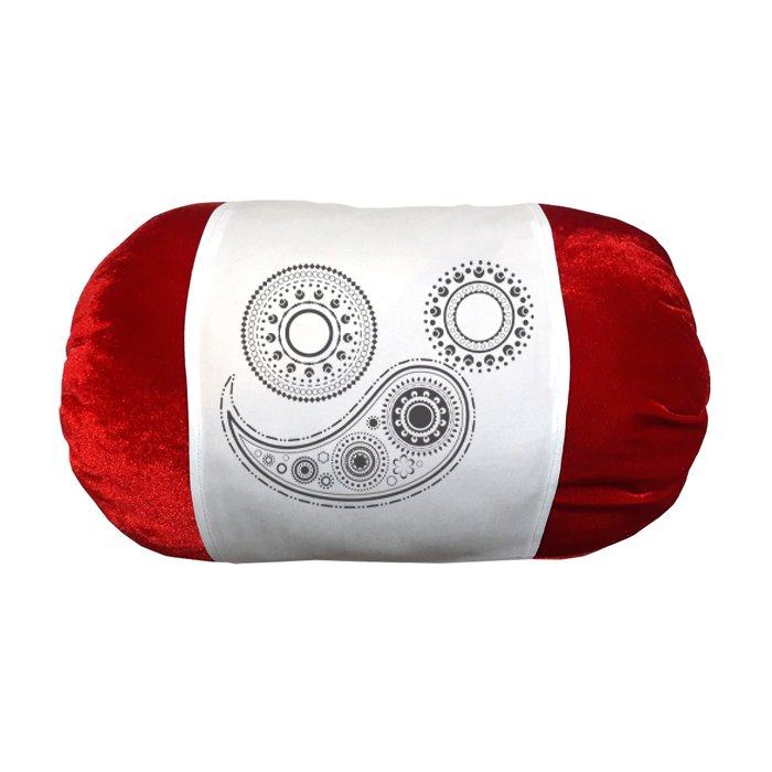 Traversin Cylindrique Persan en Velours Mana