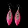 Boucles d'oreilles pendantes en métal, style traditionnel Naz