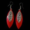 Boucles d'oreilles pendantes en métal, style traditionnel Naz