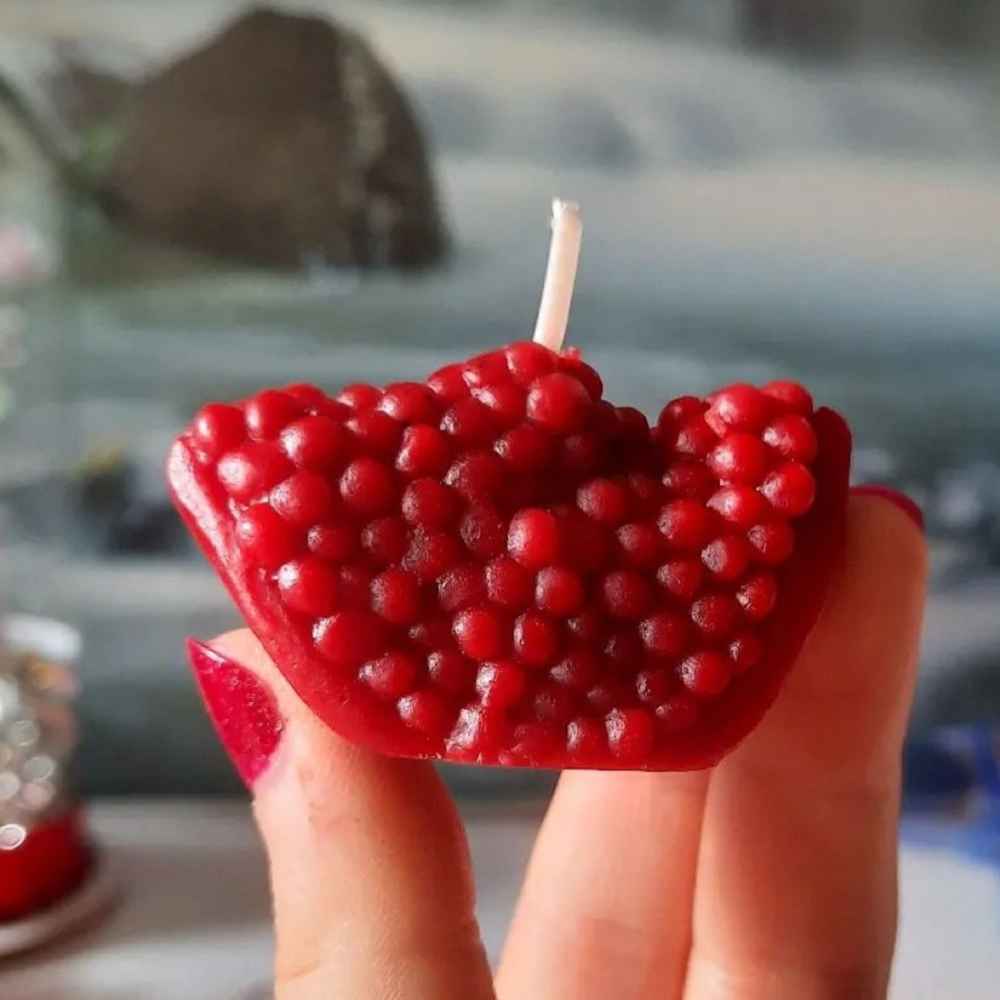 Moule à bougie en silicone – Grenade