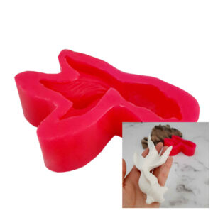 Moule à bougie en silicone – Poisson