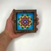 Cendrier en bois persan – Carreau traditionnel Elaheh