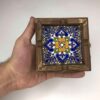 Cendrier en bois persan – Carreau traditionnel Sonati