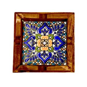 Cendrier en bois persan – Carreau traditionnel Sonati