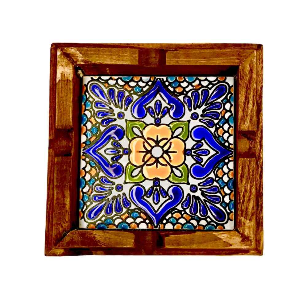 Cendrier en bois persan – Carreau traditionnel Sonati