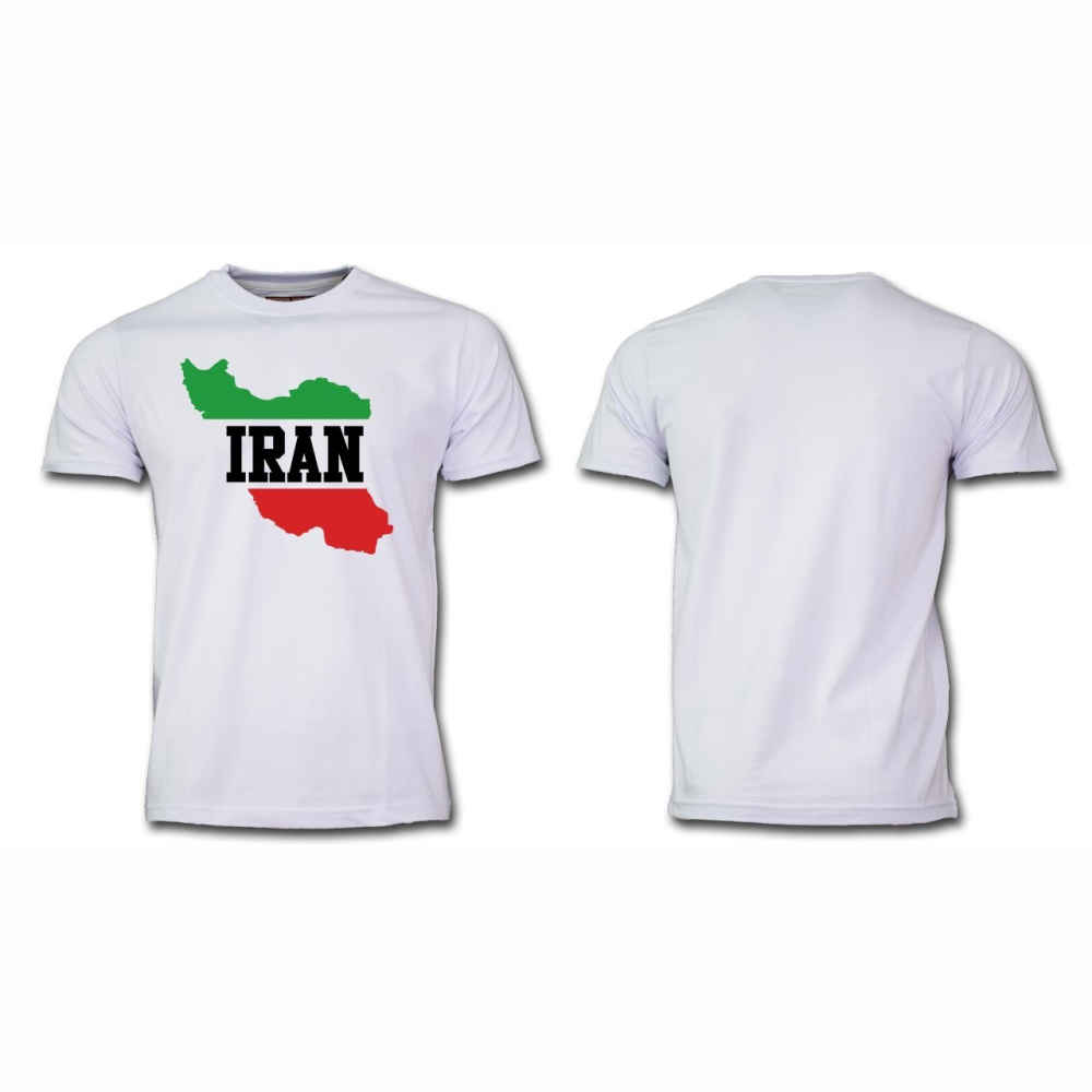 T-shirt Iranien Fier Modèle Carte – Célébrez le Patrimoine de l’Iran