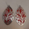 Boucles d'oreilles pendantes en métal, style traditionnel Nastaran