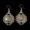 Boucles d'oreilles pendantes en métal, style traditionnel Niloofar