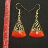 Boucles d'oreilles pendantes en métal, style traditionnel Farnoosh