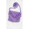 Sac à bandoulière macramé luxueux fait main Tina